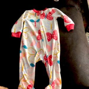 Carters brand 6 months fleece butterfly sleeper